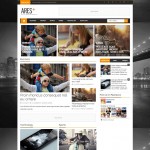 Ares Magazine blogger template