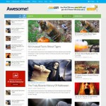 Awesome Mag Blogger Template