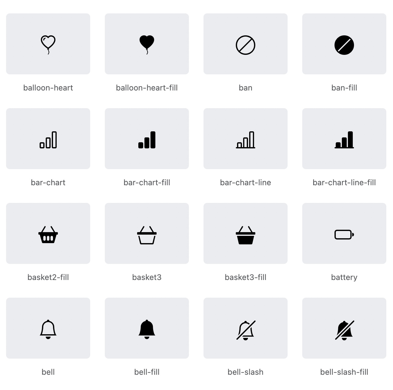 Bootstrap Icons