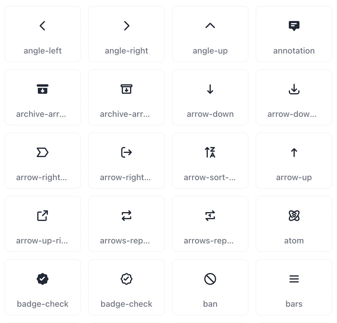 Flowbite Icons - SVG icons built for Flowbite