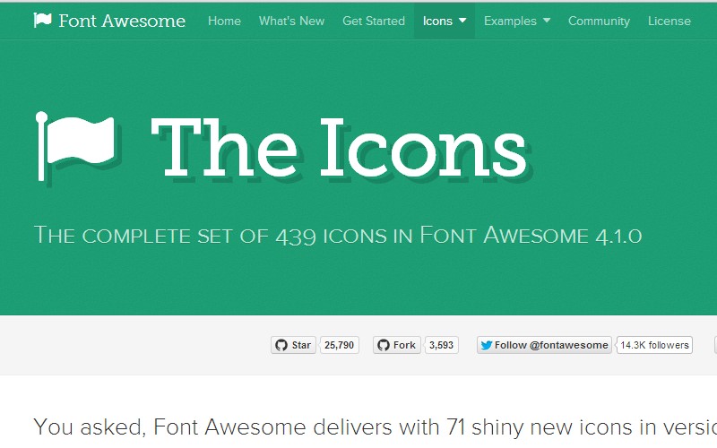 Font Awesome