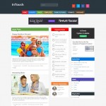 intouch magazine blogger template