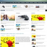 magazine blogger template