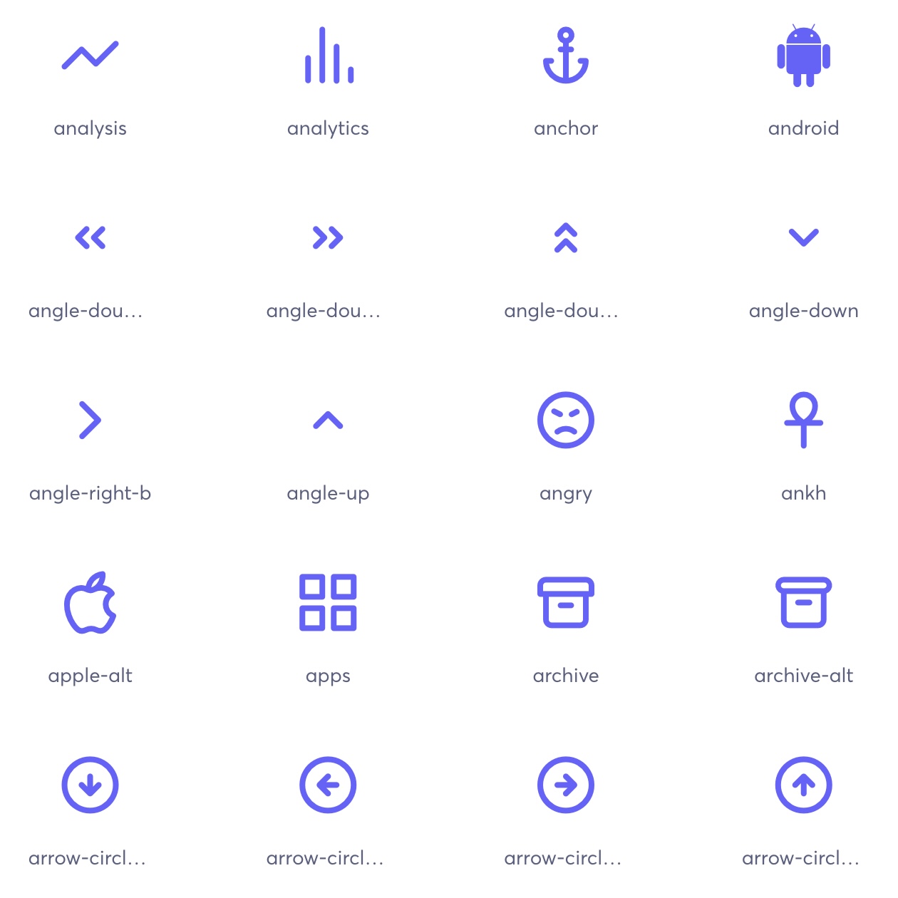 Unicons - Pixel-perfect vector icons 