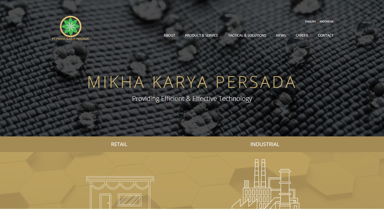 Mikha Karya Persada Website