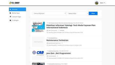 Sicakep - Local Job Matching Application